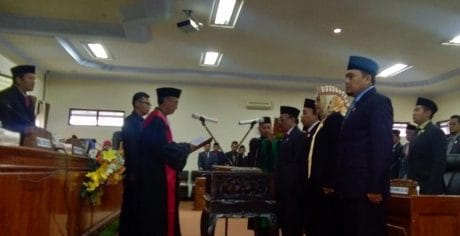 Ketua dan Wakil Dewan Trenggalek Resmi Dilantik