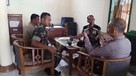 Pasiter, Kapten Inf Agus Wantoro tinjau Persiapan pembukaan TMMD 106 Kodim Cilacap