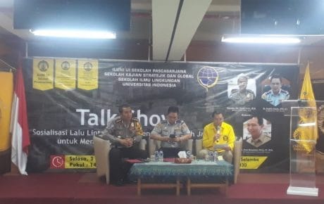 Dishub DKI Sosialisasikan Ganjil Genap di Kampus UI Salemba