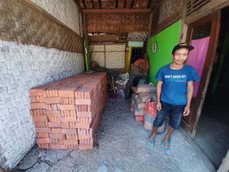 Rumah Katiwan Target Bedah Rumah di TMMD 106 Cilacap