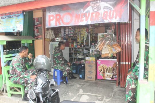 TMMD ke-106 Kodim Cilacap Bawa Berkah Warung Warga