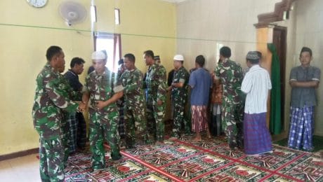 Seusai Shalat Dhuhur Ini yang Dilakukan TNI di Masjid wilayah TMMD 106 Kodim Cilacap