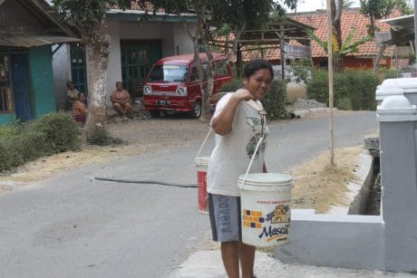 Kelangkaan Air di Desa Cilibang Karena Kemarau, Dandim Cilacap Rencanakan Ini