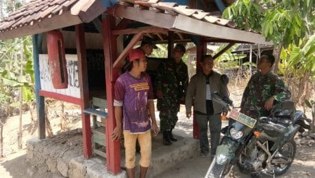 TNI Kodim Cilacap Himbau Warga Aktifkan Kembali Siskamling