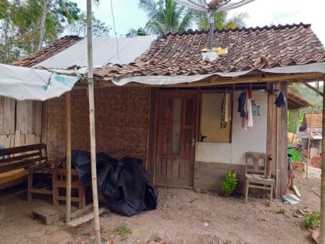 Ini Kondisi Fisik Salah Satu RTLH Yang Akan Direhab TMMD 106 Kodim Cilacap