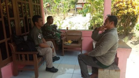 Pendim Cilacap Siap Berburu Berita di Lokasi Pra TMMD 106 Kodim Cilacap