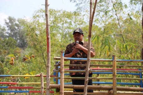 Camat Jeruklegi Membuka Acara Lomba Mancing di Pra TMMD 106 Kodim Cilacap