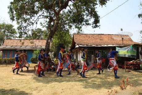 Jaran Kepang Ini yang Nantinya Akan Isi Pertunjukan di Pembukaan TMMD 106 Kodim Cilacap