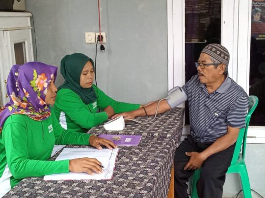 Sukirman Periksa Kesehatan di Pra TMMD 106 Kodim Cilacap