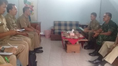 Forkompincam Jeruklegi Gelar Rapat Terbatas Persiapan Pembukaan TMMD 106 Kodim Cilacap