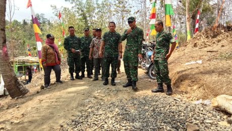 Kasi Ter Korem 071 Cek Persiapan TMMD 106 Kodim Cilacap