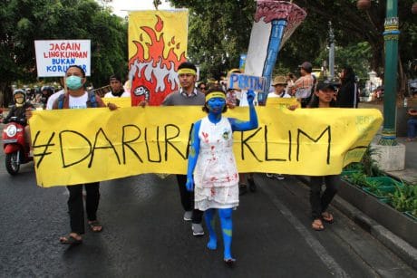 Aktivis Lingkungan (JAMPILKLIM), Gelar Aksi Longmarch