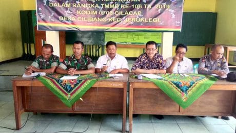 Gelar Rapat koordinasi Persiapan pembukaan TMMD 106 Kodim Cilacap