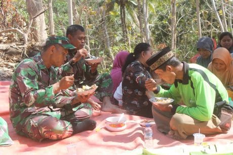 Ini Kebersamaan Pra TMMD 106 Kodim Cilacap dan Warga Desa Cilibang