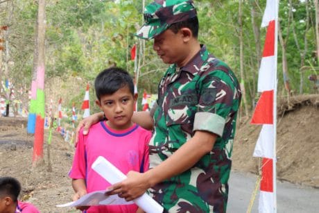 Sertu Mulyono Motivasi Anak-anak Ingin Jadi TNI