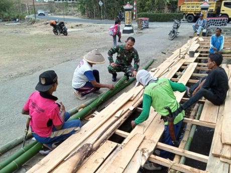 Kasdim Cilacap Cek Langsung Kesiapan Pembukaan TMMD 106