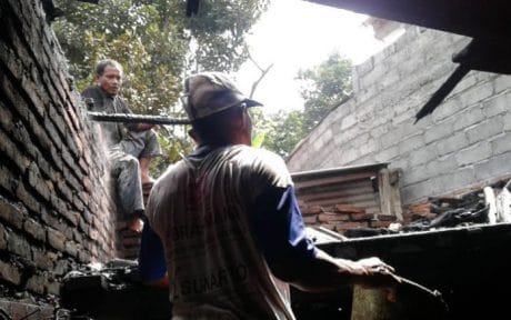Dalam Sehari Dua Rumah Ludes Terbakar, Warga Diingatkan Sebelum Meninggalkan Untuk Mengecek Rumah.