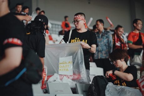 ‘MULAI DARI KITA’ Jadi Pendukung yang Sportif dengan Aksi Positif