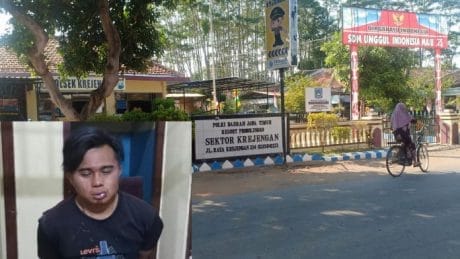 Diduga Pengaruh Minuman Keras dan Obat-Obatan, Seorang Pemuda Menyerang Mapolsek