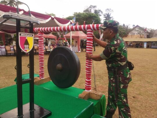 Gong siap ditabuh tanda buka TMMD 106