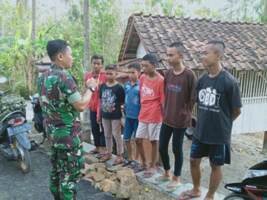 Satgas TMMD 106 Kodim Cilacap Juga Bina Remaja Desa untuk Tangkal Radikalisme