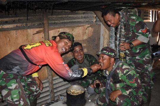 Serma La Ode Suapi Anggotanya