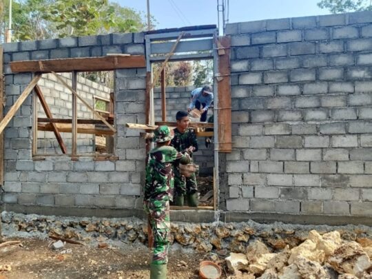 SENYUM PROGRAM RTLH TMMD 106 BAGI WARGA BPK. SUGIONO