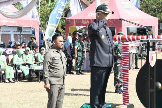 Bupati Malang Membuka Pelaksanaan TMMD ke-106