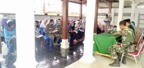 Warga di Lokasi TMMD Sambut Gembira Pelatihan dan Penyuluhan