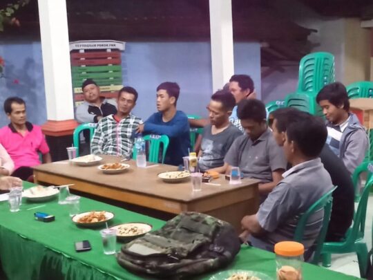 Tarko Pimpin Rapat Pengelolaan Obyek Wisata krama Cenil