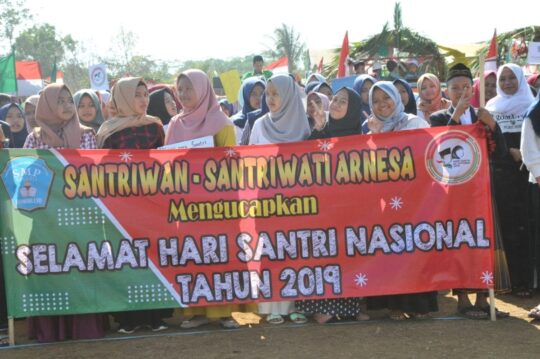 Semarak Peringatan Hari Santri Warnai Kegiatan TMMD di Kedungsalam