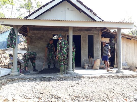 RTLH MBAH PAINEM, TMMD REG KE 106 KODIM 0818 MALANG-BATU DI DONOMULYO