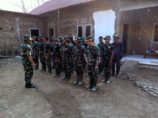 Apel Pagi, Pawas TMMD ke 106 Tekankan Kemanunggalan TNI-Rakyat