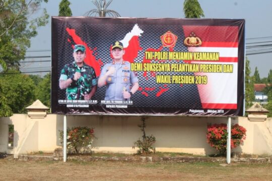 TNI-Polri Pekalongan Jamin Keamanan Demi Suksesnya Pelantikan Presiden Dan Wakil Presiden