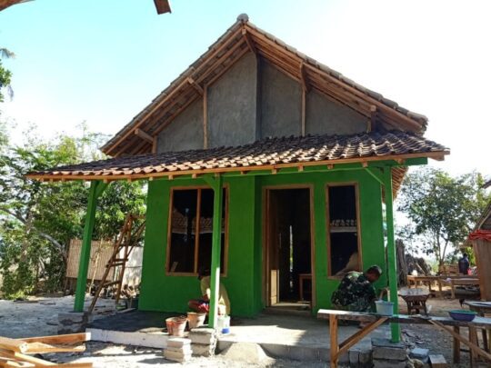 Penampakan Rumah Pak Boyani setelah Direhab Total Satgas TMMD Kodim 0818