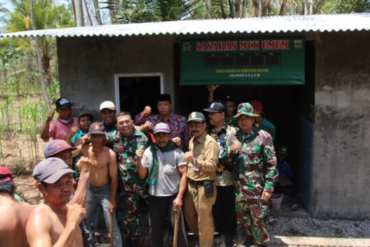 Dandim 0818 Bersama Rombongan Tinjau Lokasi RTLH TMMD 106