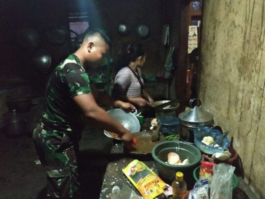 Satgas TMMD Diwajibkan Tinggal di Rumah Warga