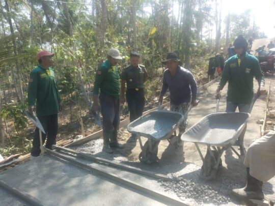 Mayor Teguh Beri Apresiasi Pelaksanaan TMMD 106 Kodim Malang