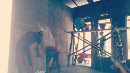 PAK ISMANTO TERSENYUM, TMMD REG KE 106 KODIM 0818 MALANG-BATU