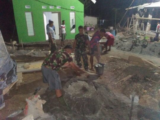 Satgas TMMD 106 Kejar Target Pembangunan