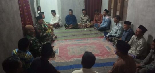 SATGAS TMMD LAKUKAN DOA BERSAMA DEMI KESELAMATAN WARGA
