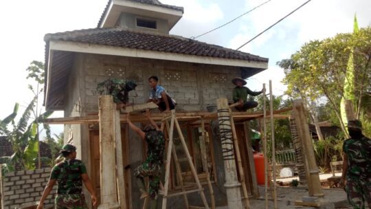 Ketulusan dan keikhlasan para satgas TMMD membuat semangat bekerjanya tdk pernah pudar