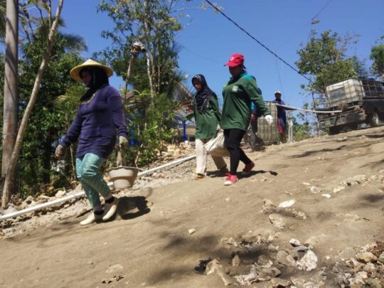 RTLH Merupakan Skala Prioritas Program TMMD di Hari Ke 5