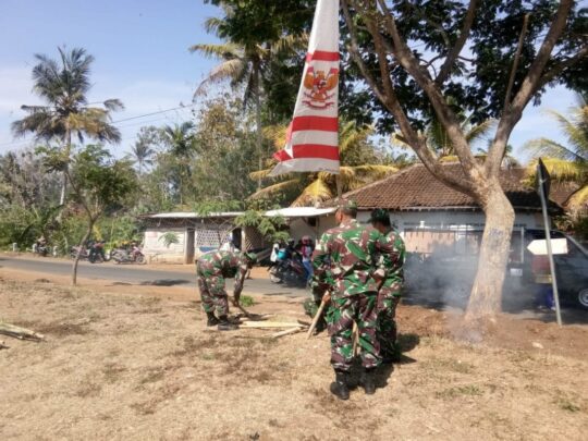 Persiapan Pembukaan TMMD 106 Menjelang Pembukaan TNI Manunggal Membangun Desa (TMMD) Reguler ke 106 tahun 2019 Kodim 0818