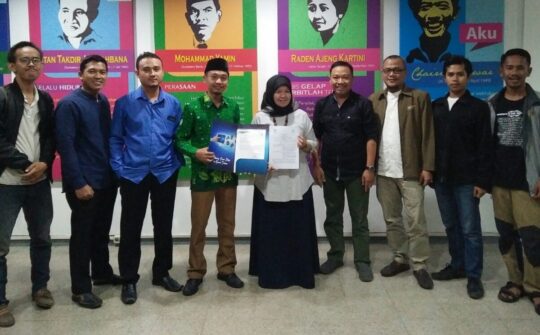 Kerjasama Trainer, Pergunu DKI Jakarta MoU Dengan PT. Balai Pustaka