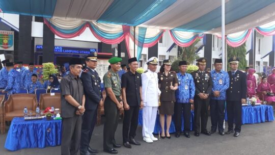 Peringati Hari Sumpah Pemuda, Pemkab Lampura Gelar Upacara