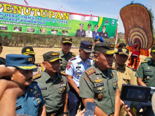 Pangdam V/Brawijaya: Program TMMD Bertujuan Meningkatkan Kesejahteraan Masyarakat