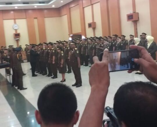 Jaksa Agung M Prasetyo Lantik 15 Pejabat Eselon II