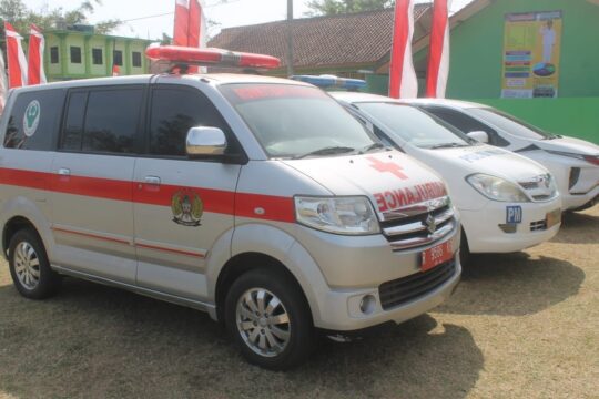 Sebelum Pembukaan TMMD 106 Cilacap Dimulai, Beberapa Unit Ambulan Sudah Siap