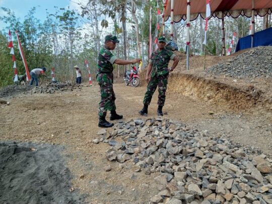 Secara Rutin Material TMMD 106 Kodim Cilacap di Cek